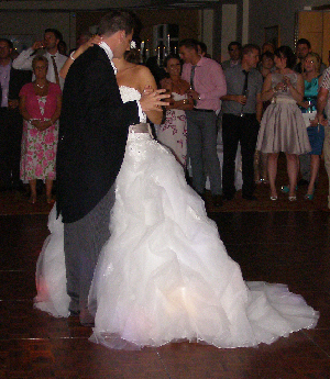 wedding dj abbey hotel first dance image