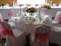 Bickley Manor Hotel Wedding DJ Table Settings Image