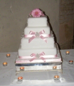 Grove Ferry Inn Wedding DJ Wedding Cake Image