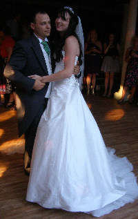 Wedding DJ Hartsfield Manor First Dance Image