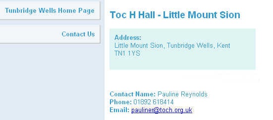 Toc H Hall Tunbridge Wells Mobile discos and Childrens Parties Image